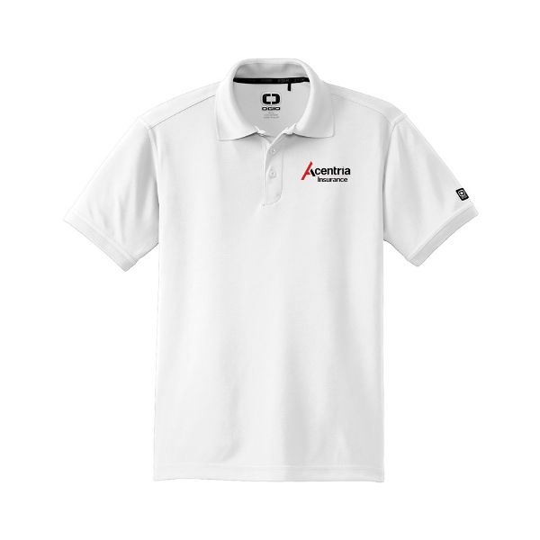 Picture of MADE TO ORDER - OGIO® Men's Caliber Jewel Polo  - White