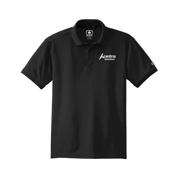 Picture of MADE TO ORDER - OGIO® Men's Caliber Jewel Polo  - Black