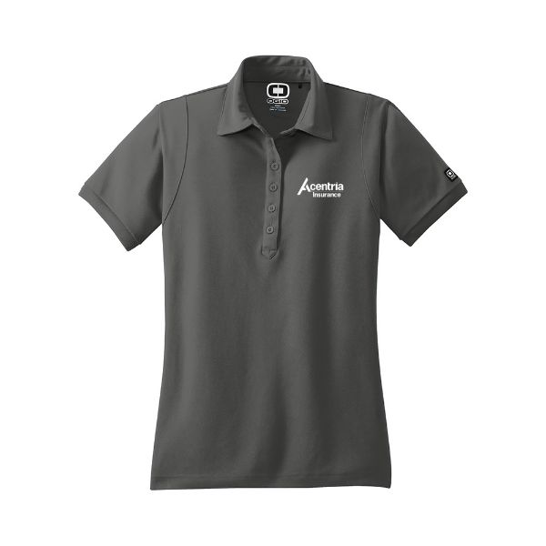 Picture of MADE TO ORDER - OGIO® Women's Caliber Jewel Polo  - Grey 