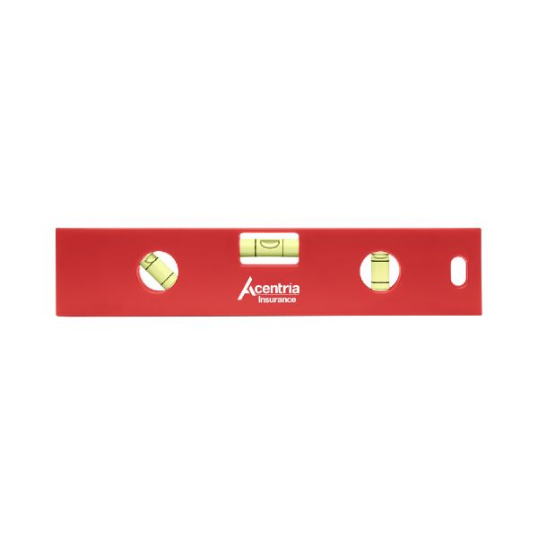 Picture of 6” Ruler w/ Level - Red