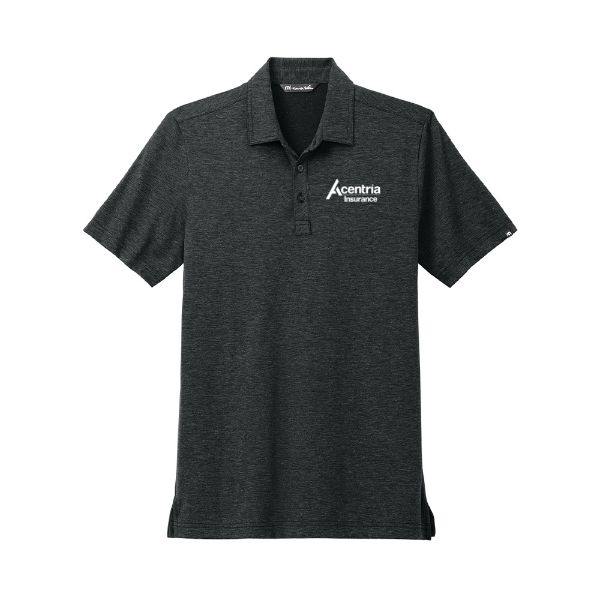 Picture of Greg Norman® Men's Play Dry Performance Mesh Polo - Black Heather