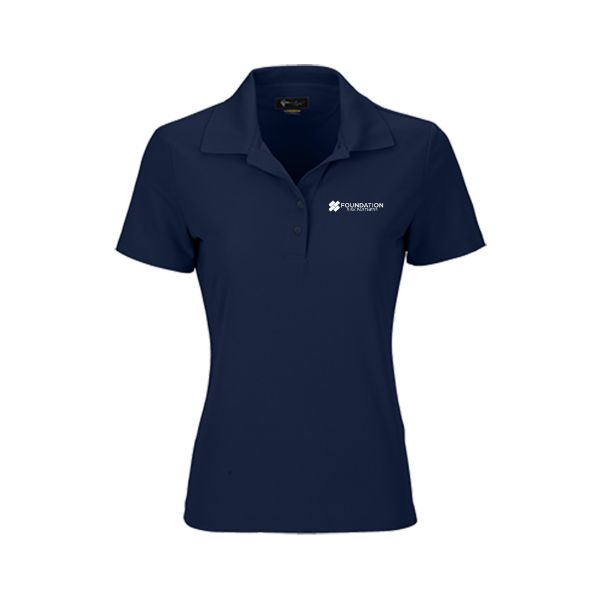 Picture of Greg Norman® Women's Play Dry Performance Mesh Polo - Navy 