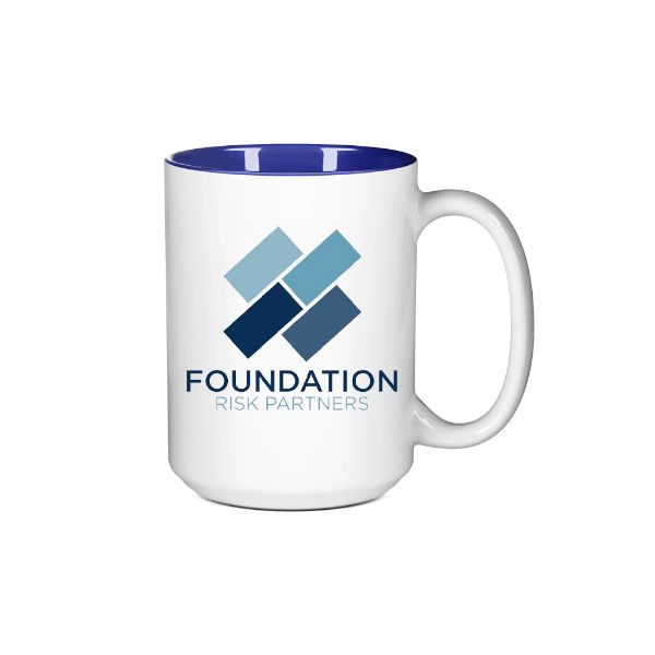 Picture of 15 oz Two Tone Colored Mug