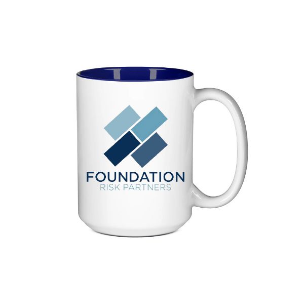 Picture of 15 oz Two Tone Colored Mug