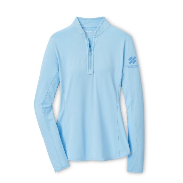 Picture of Peter Millar® Women’s Lightweight Long Sleeve Zip Sun Shirt