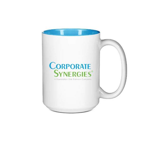 Picture of 15 oz Two Tone Colored Mug 