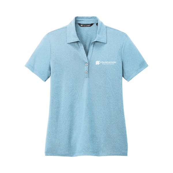 Picture of MADE TO ORDER - TravisMathew Women's Coto Performance Polo - Blue 