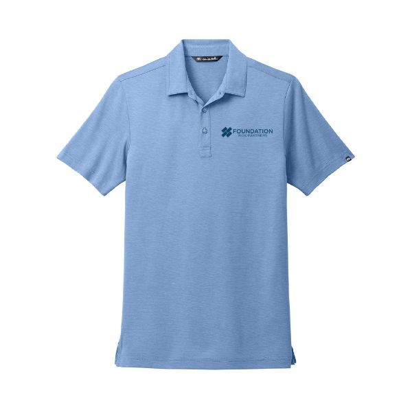 Picture of MADE TO ORDER - TravisMathew Men's Sunnyvale Polo - Strong Blue Heather